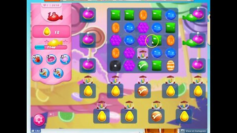 Candy Crush Level 2610 Audio Talkthrough, 3 Stars 0 Boosters