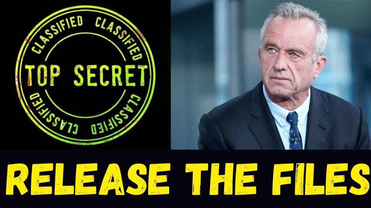 RFK Jr: RELEASE The Files From The JFK Assassination!