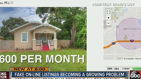 Fake online listings becoming a growing problem