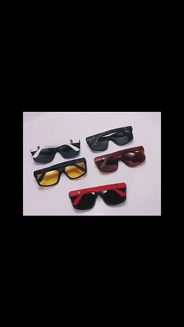 Polaroid Sunglasses Unisex Square Vintage Sun Glasses | Link in the description 👇 to BUY