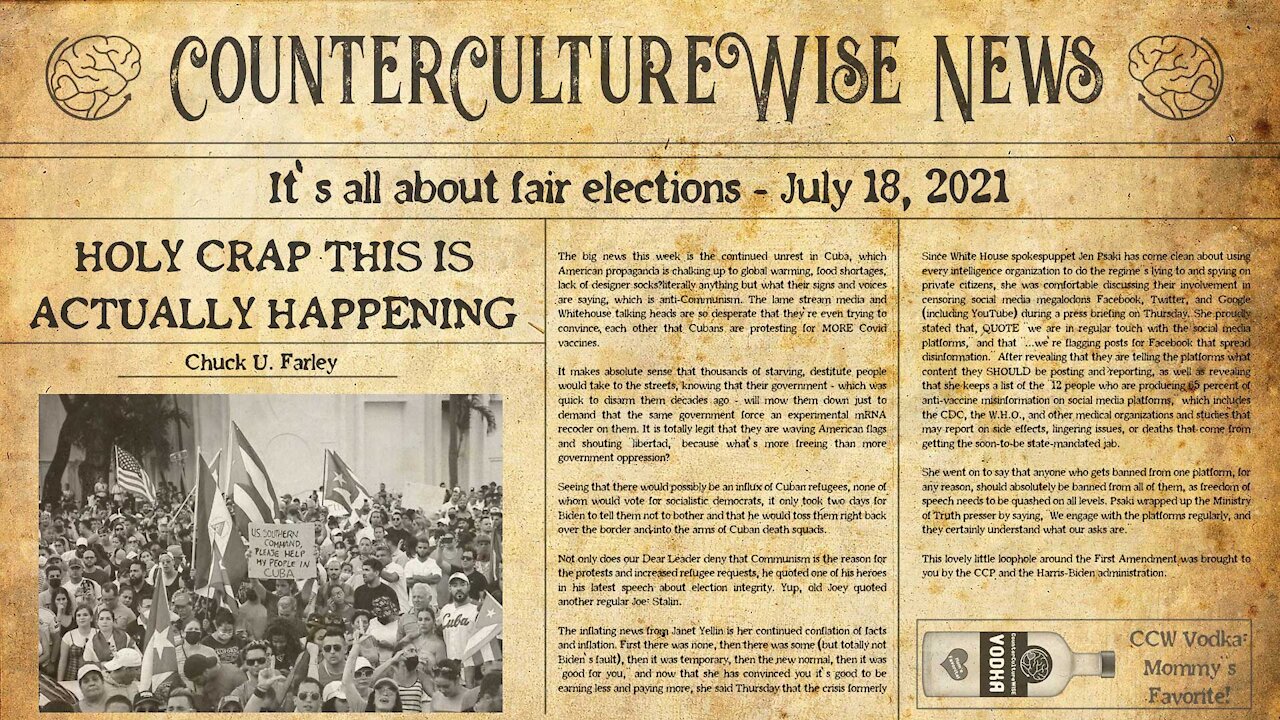 Holy Crap, This is Actually Happening - CCW News 07-18-2021