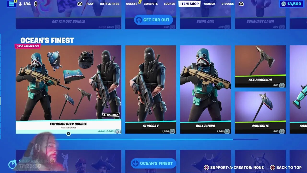 Fortnite with Rock Mercury