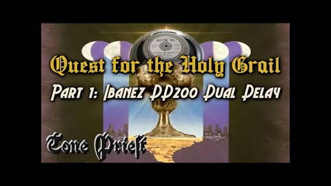 KING'S X - TY TABOR EARLY RIG part 1: IBANEZ DD200 DELAY - QUEST FOR THE HOLY GRAIL