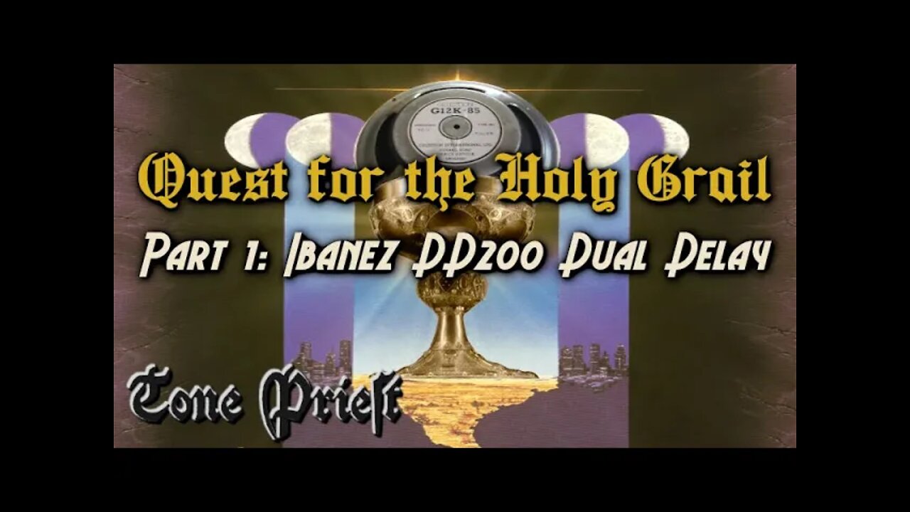 KING'S X - TY TABOR EARLY RIG part 1: IBANEZ DD200 DELAY - QUEST FOR THE HOLY GRAIL