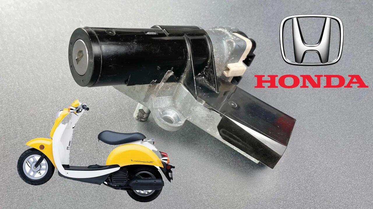 [1335] Honda Metropolitan II Multipurpose Lock Picked