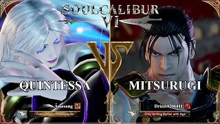 SoulCalibur VI — Amesang (Quintessa) VS Drizzt4206411 (Mitsurugi) | Xbox Series X Ranked