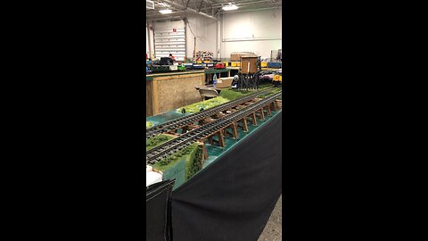 G scale CSX train 2024 Amherst Big E large scale show