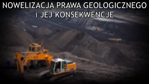 Nowelizacja prawa geologicznego oraz jej konsekwencje - konferencja w Pabianicach 4.10.2023