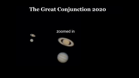 Jupiter and Saturn conjunction 2020