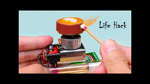 Automatic handy cleaner from mini motor | Lifehacks | TQT Hacks