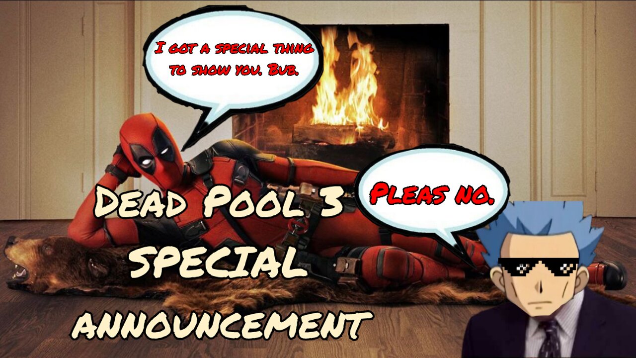 Dead Pool 3 teaser pic is released along with a SPECIAL announcement