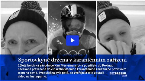 Sportovkyně držena v karanténním zařízení