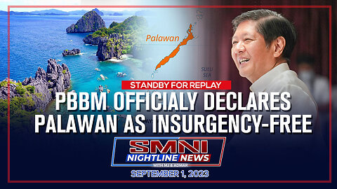 REPLAY: PBBM officially declares Palawan as insurgency-free | September 1, 2023