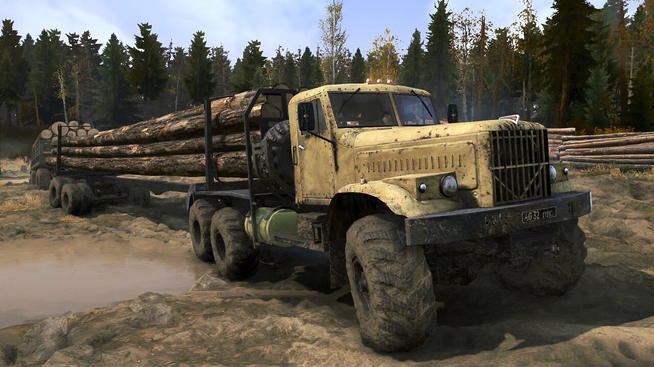 Mudrunner: C-255B 6x6 Downhill Map