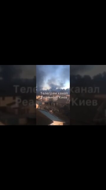 🇷🇺🇺🇦 Ukrainian S-300 destroyed in Kyiv #Ukraine