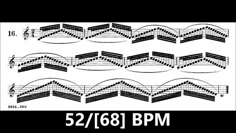 🎺🎺 🎺 ARBAN Método Completo de Conservatório para Trompete - [ESCALAS MAIORES] 16 (Dó Maior)