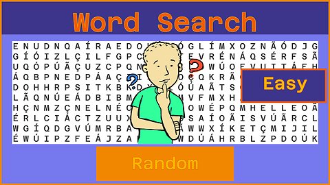 Word Search - Challenge 12/30/2022 - Easy - Random