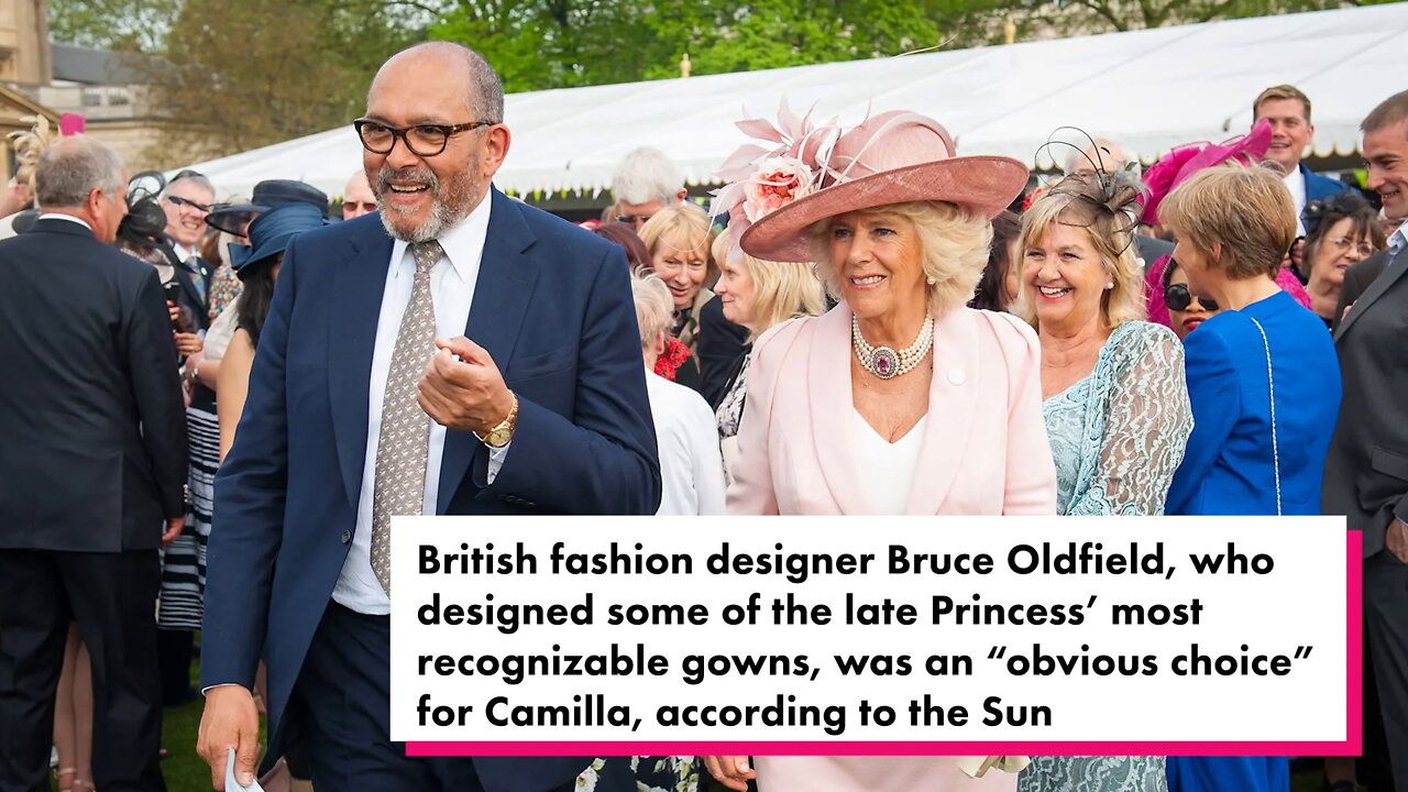 Camilla picks Princess Diana's favorite designer for coronation gown