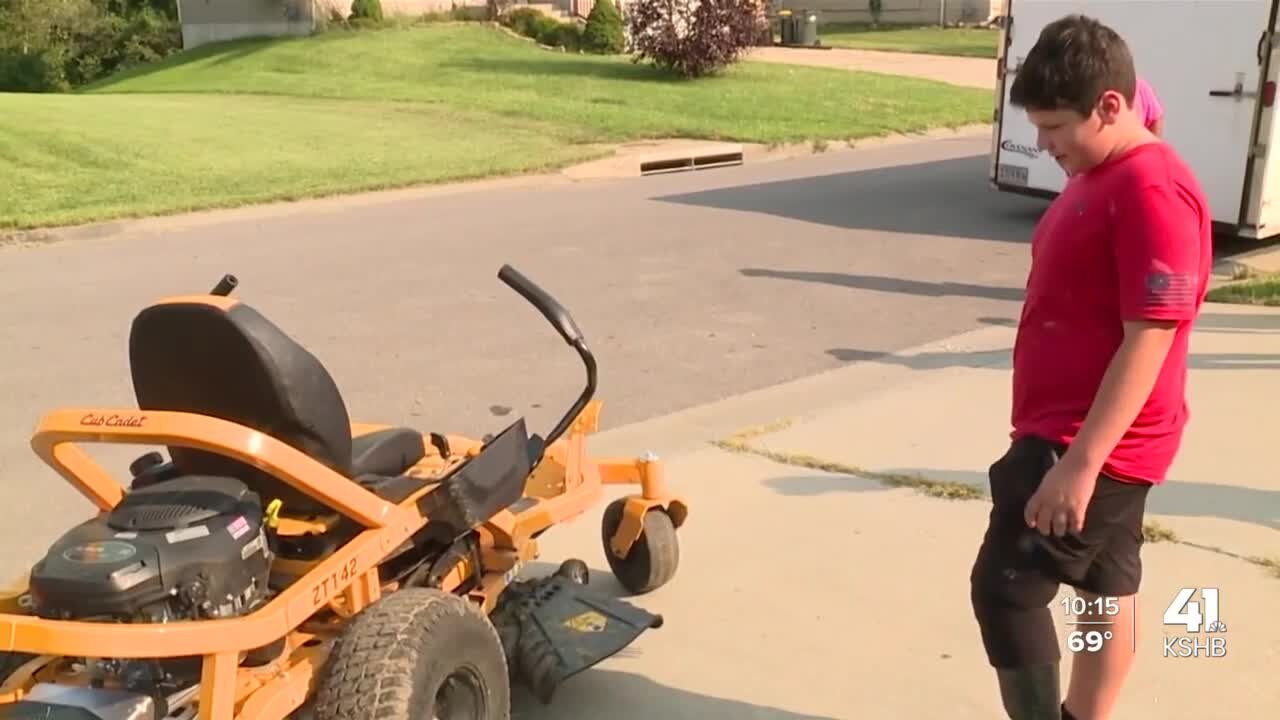 Stolen lawnmower returned to Leavenworth boy