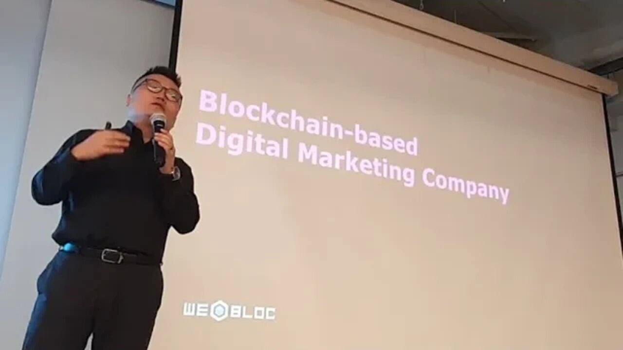 Webloc 홍준 대표 Icon 밋업