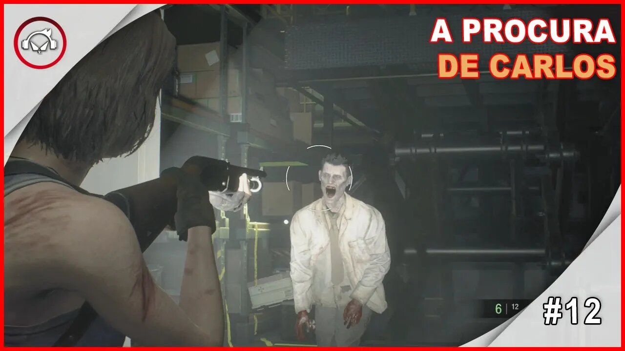 Resident Evil 3 Remake, A Procura De Carlos Pc - Gameplay PT-BR #12