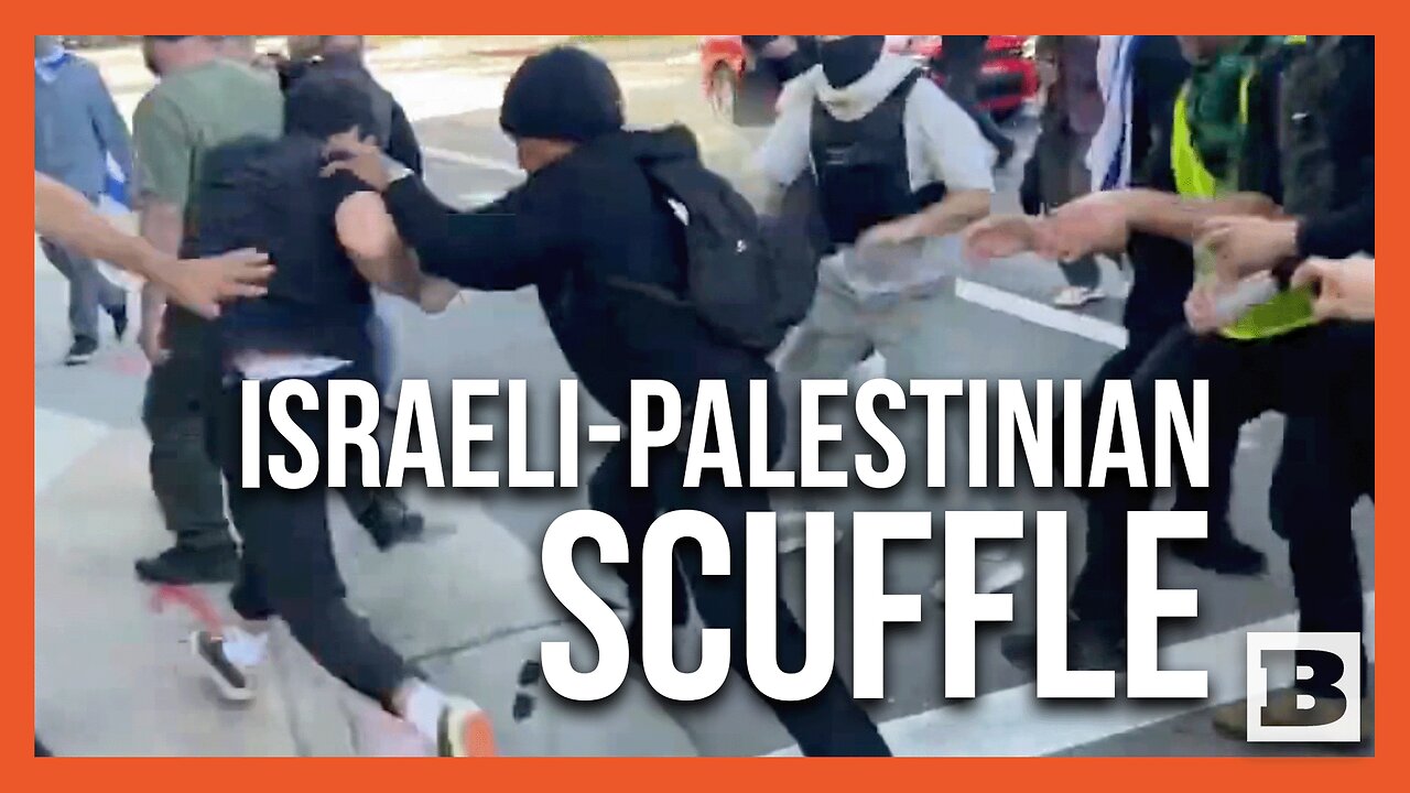 Pro-Palestinian Protesters Spit On and Attack Israel Supporters, Get Pepper Sprayed