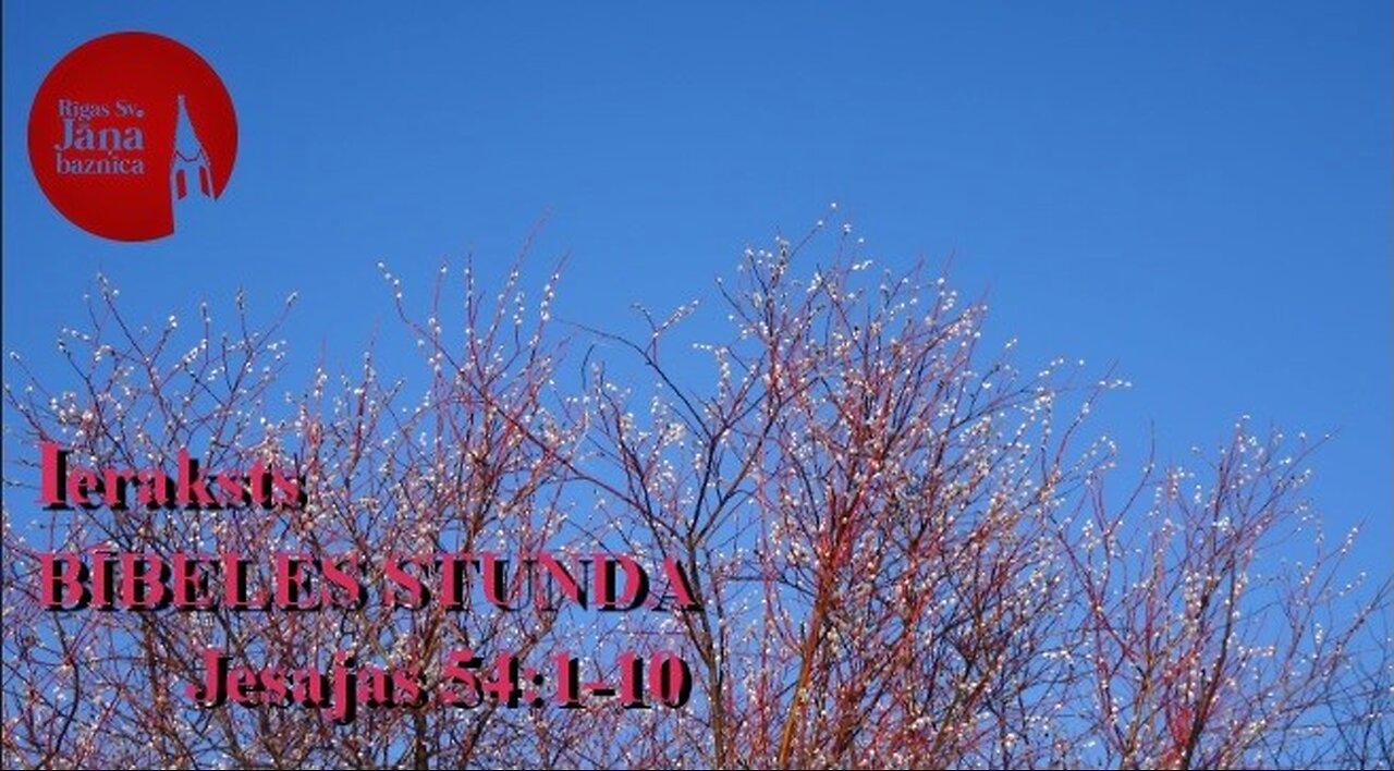 Bībeles stundas tiešraides ieraksts, 14.03.2024.