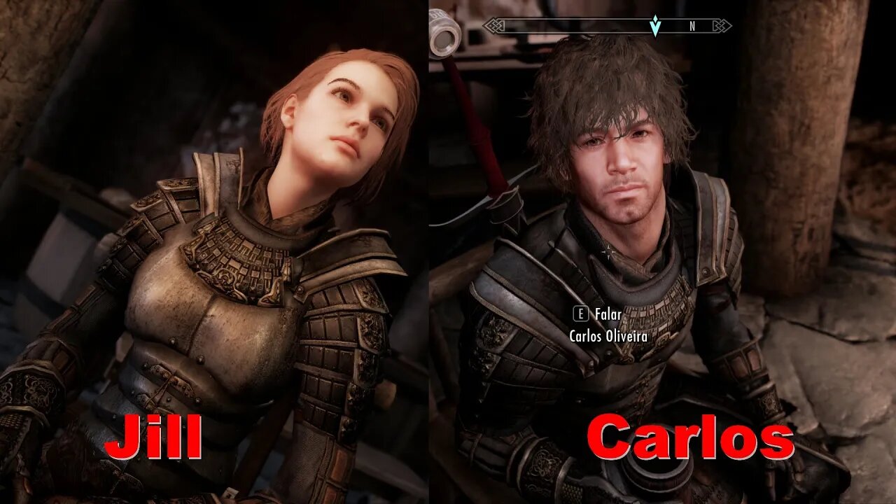 Skyrim Jill&Carlos RE3R LE/SE