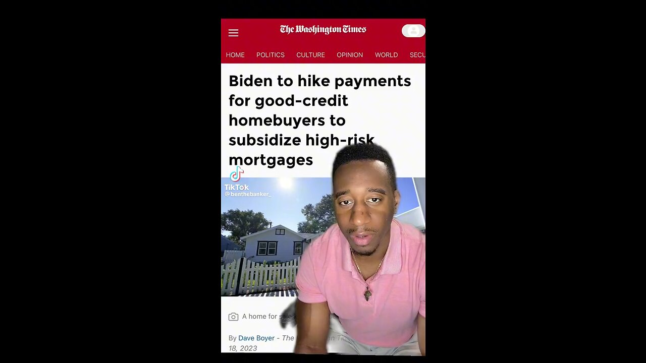 Biden To Hike Payments For Homebuyers Who Have Good Credit.