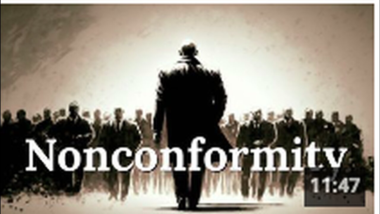 Why Nonconformity Cures a Sick Self and a Sick Society