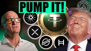 The TRUMP Trade, an outlier Crypto Super BULL greater than '21, featuring Tether, ADA,XRP, XLM, HBAR