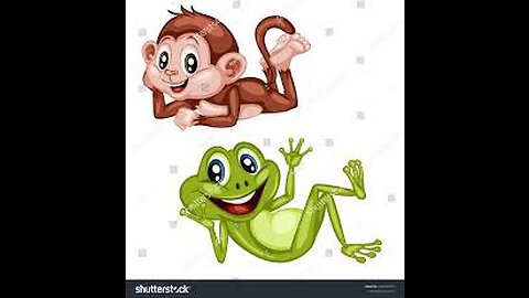 ##Monkey v/s frog fight