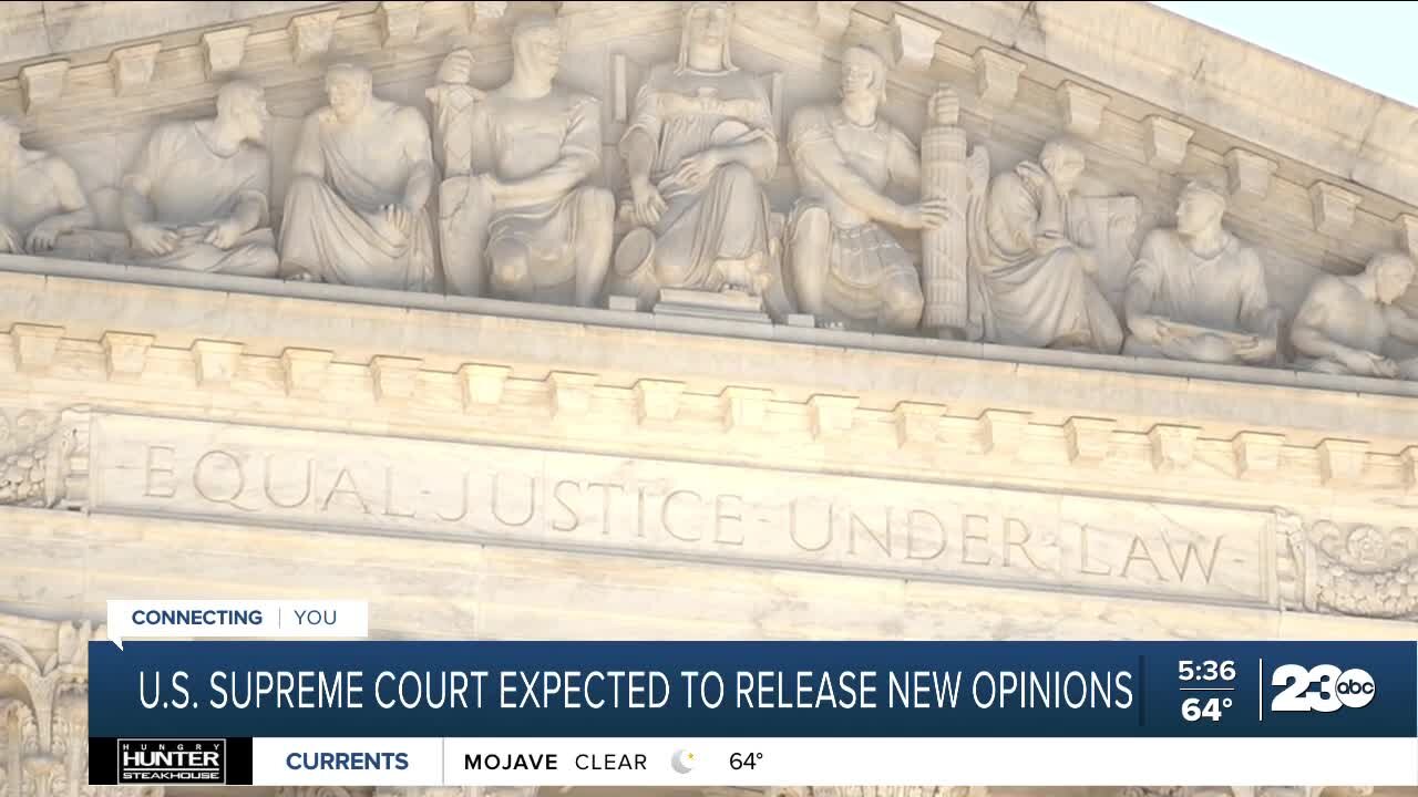 U.S. Supreme Court expected to release new Roe v. Wade opinions