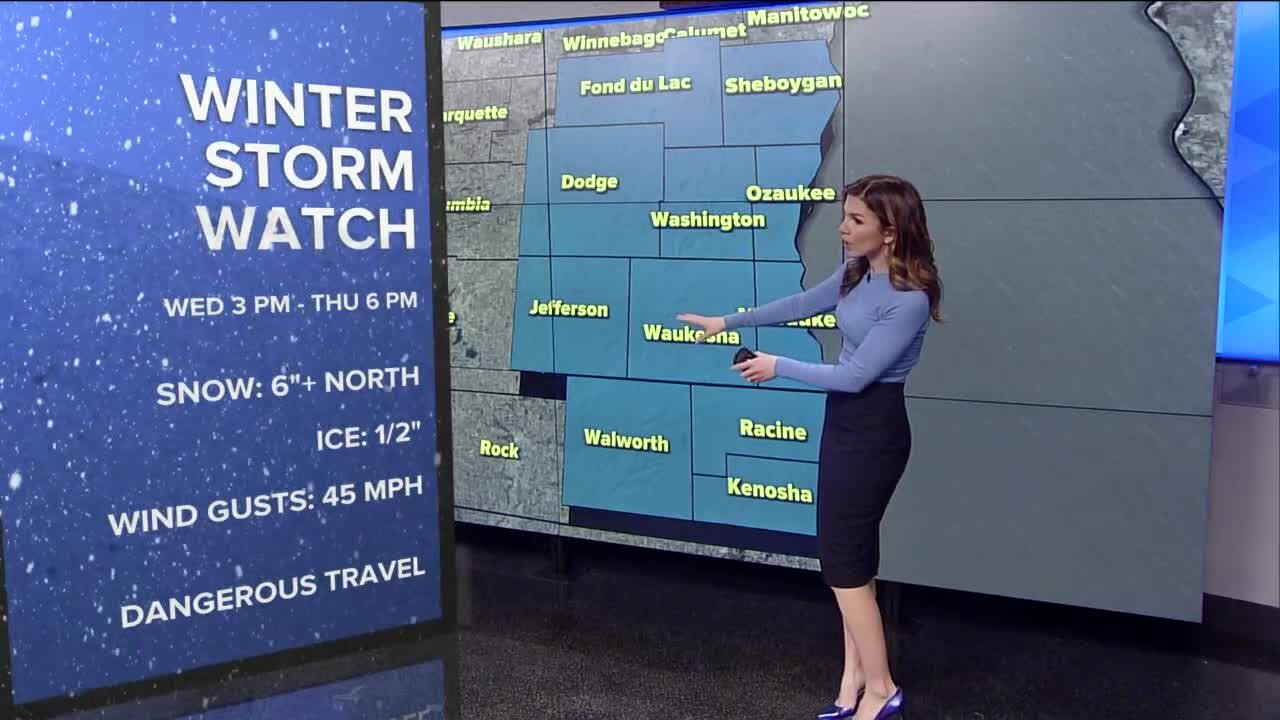 Winter Storm Watch issued for Southeast Wisconsin beginning Wednesday