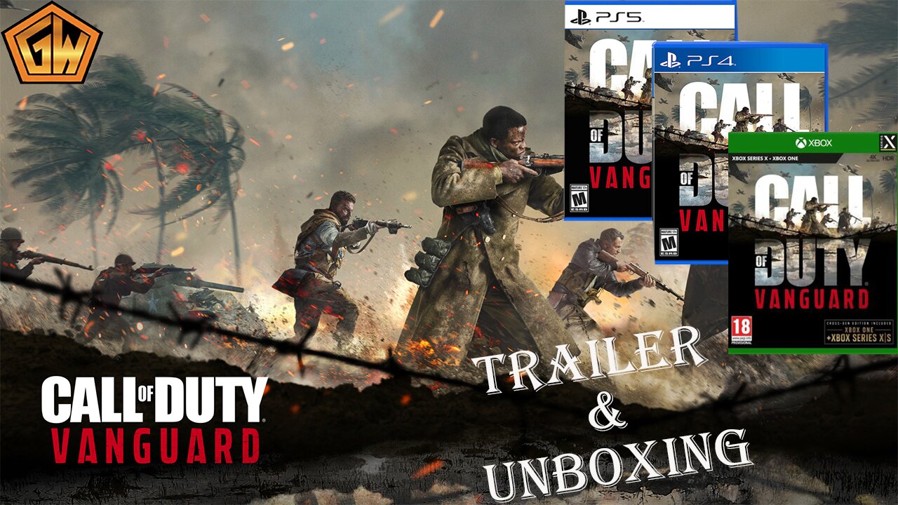Call of Duty Vanguard Tailer And Unboxing PS4 PS5 Xbox One XboxSeries X (GamesWorth)