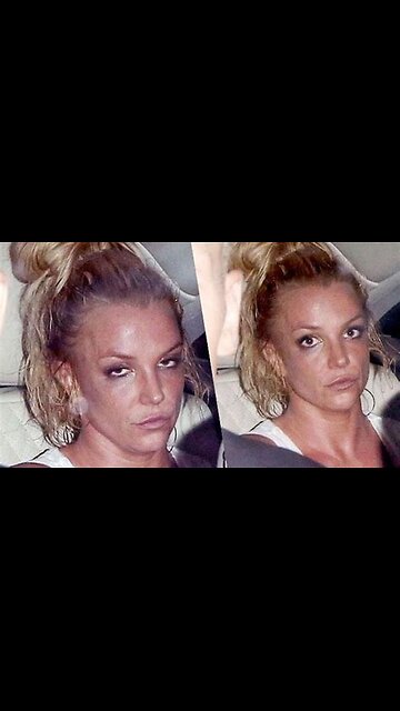 BRITNEY SPEARS LOOKS A LITTLE ROUGH THESE DAYS