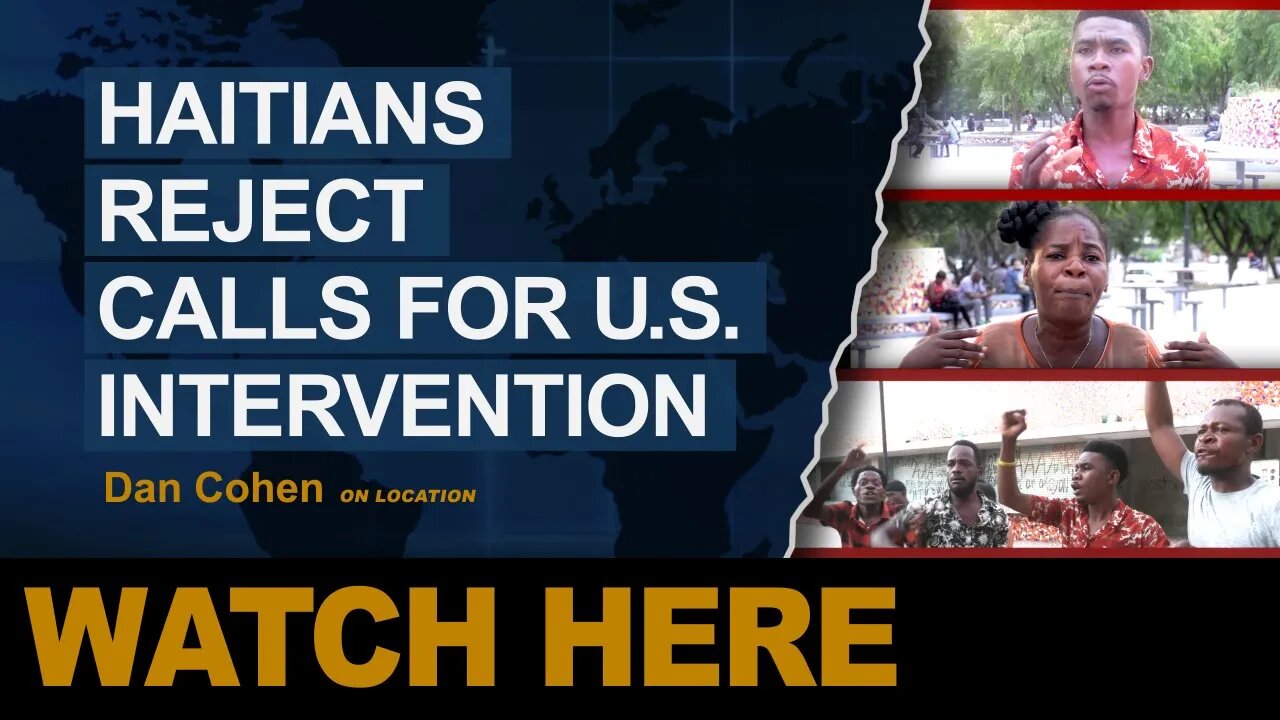 Haitians Reject Calls For US Military Intervention