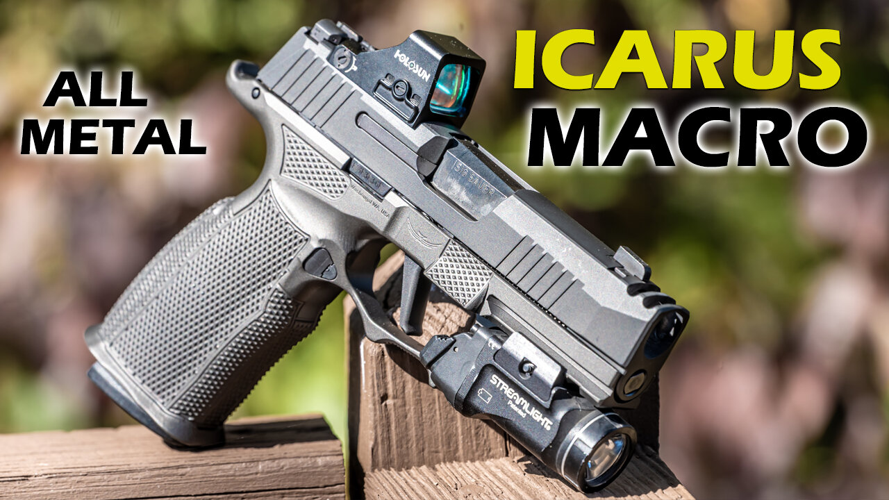 Icarus Precision P365 X-Macro "Metal" Grip Module... Curves!