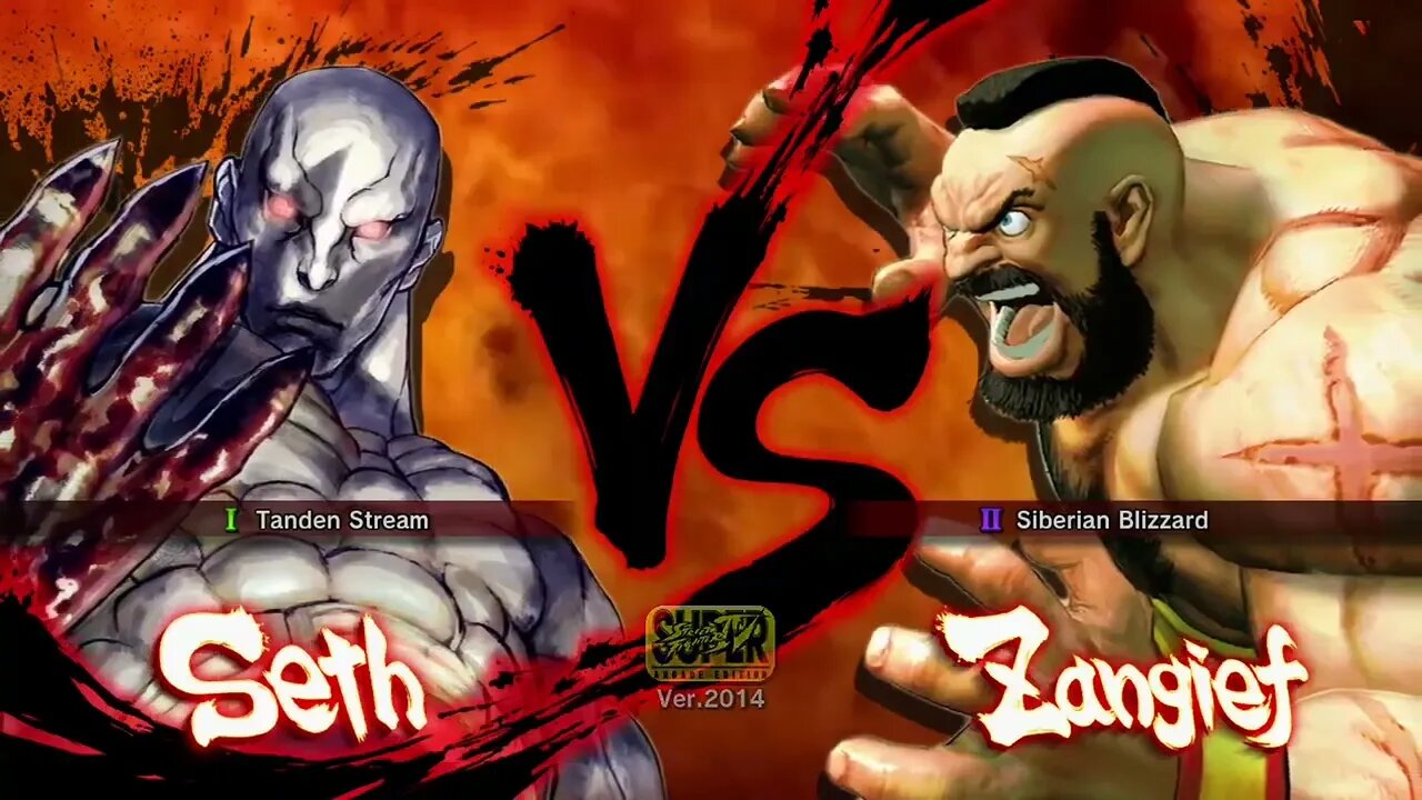 Seth vs Zangief Street Fighter IV