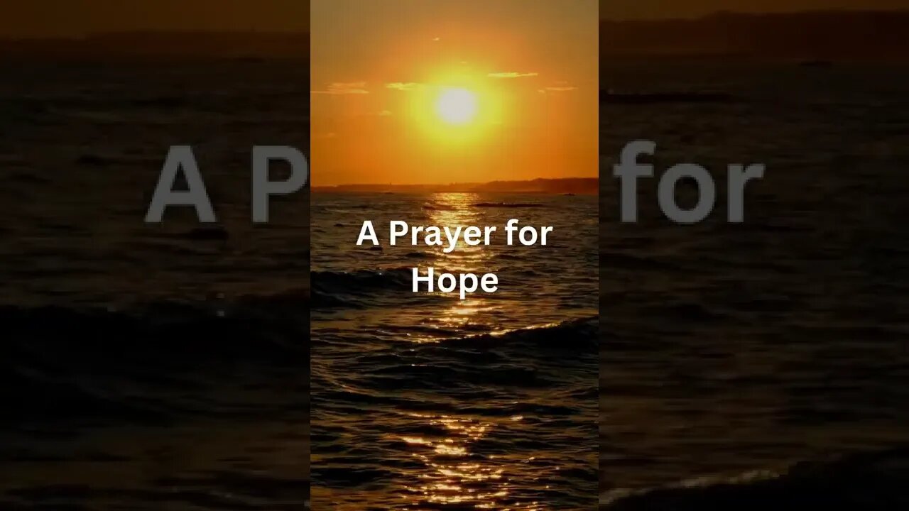 Prayer for Hope #shorts