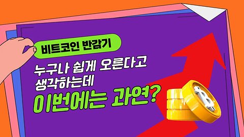 누구나 오른다고 생각하는 비트코인 반감기?|쩔코TV