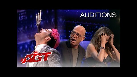 The AGT Judges Pull Swords out of Brett Loudermilk?!