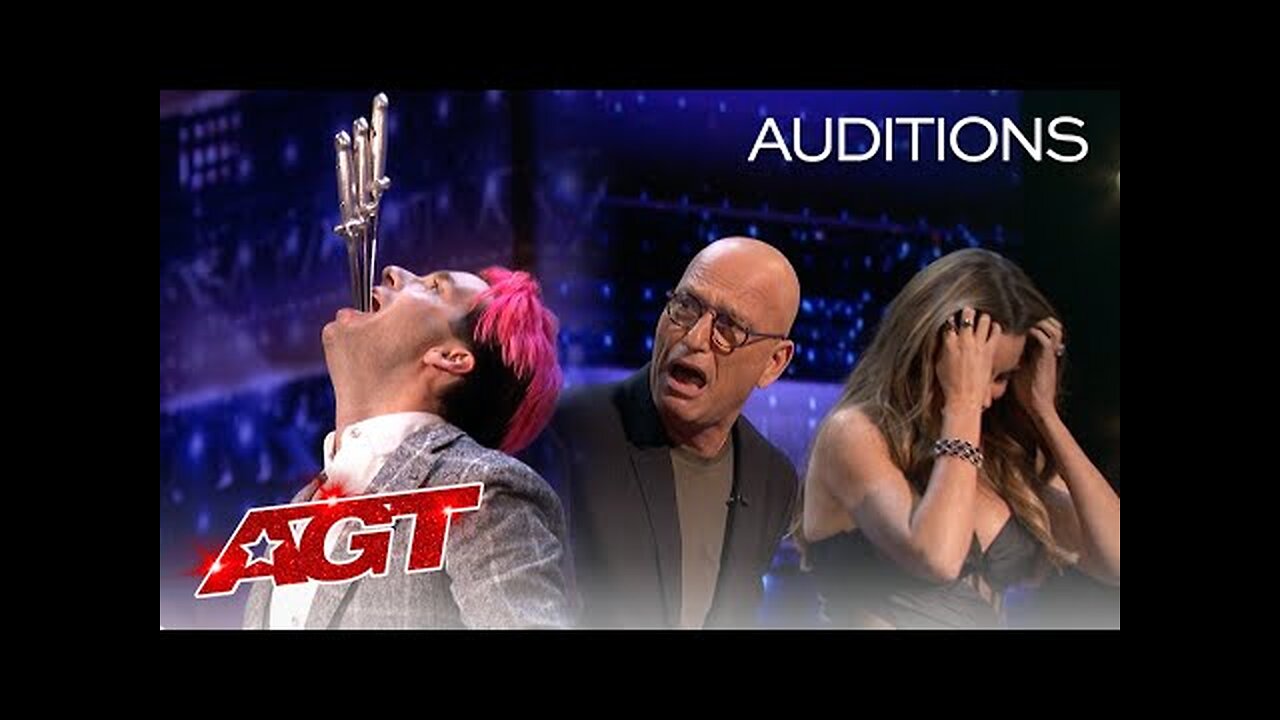 The AGT Judges Pull Swords out of Brett Loudermilk?!