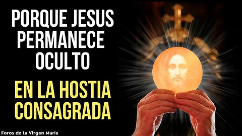 El Misterio de la Eucaristía: ¿Por qué Jesús no se Presenta más Claramente en la Hostia Consagrada?