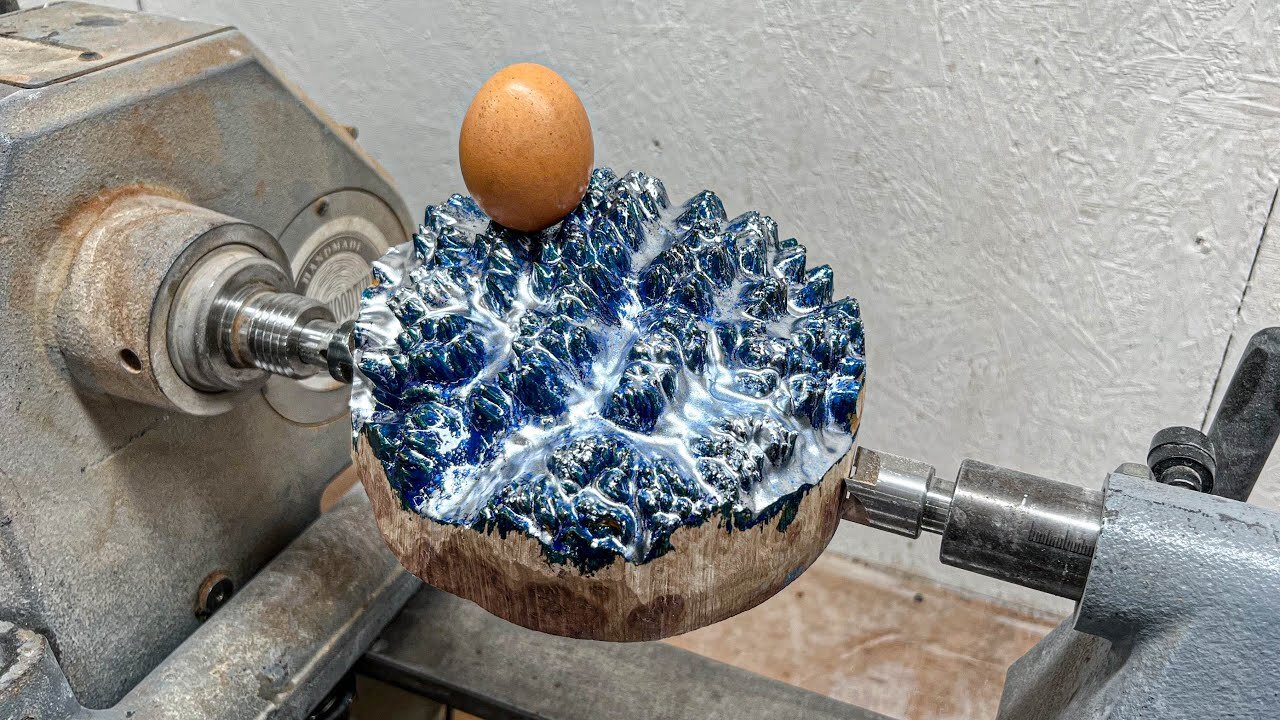 Leftover resin -Orb sphere egg --