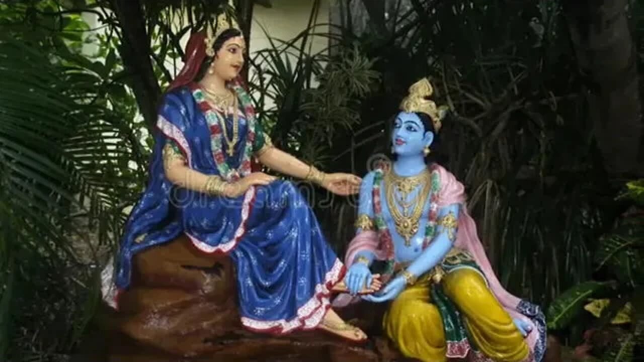 हारे का सहारा है सावरे मैंने तुझको पुकारा सावरे जा रे बिन तेरे #trending #love #live #tv #krishna(5)