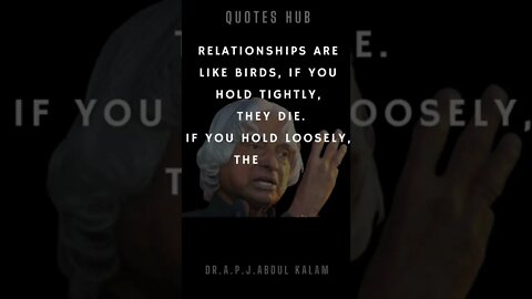 One of the Most Inspiring Quotes from APJ Abdul Kalam || #quotes || #shorts