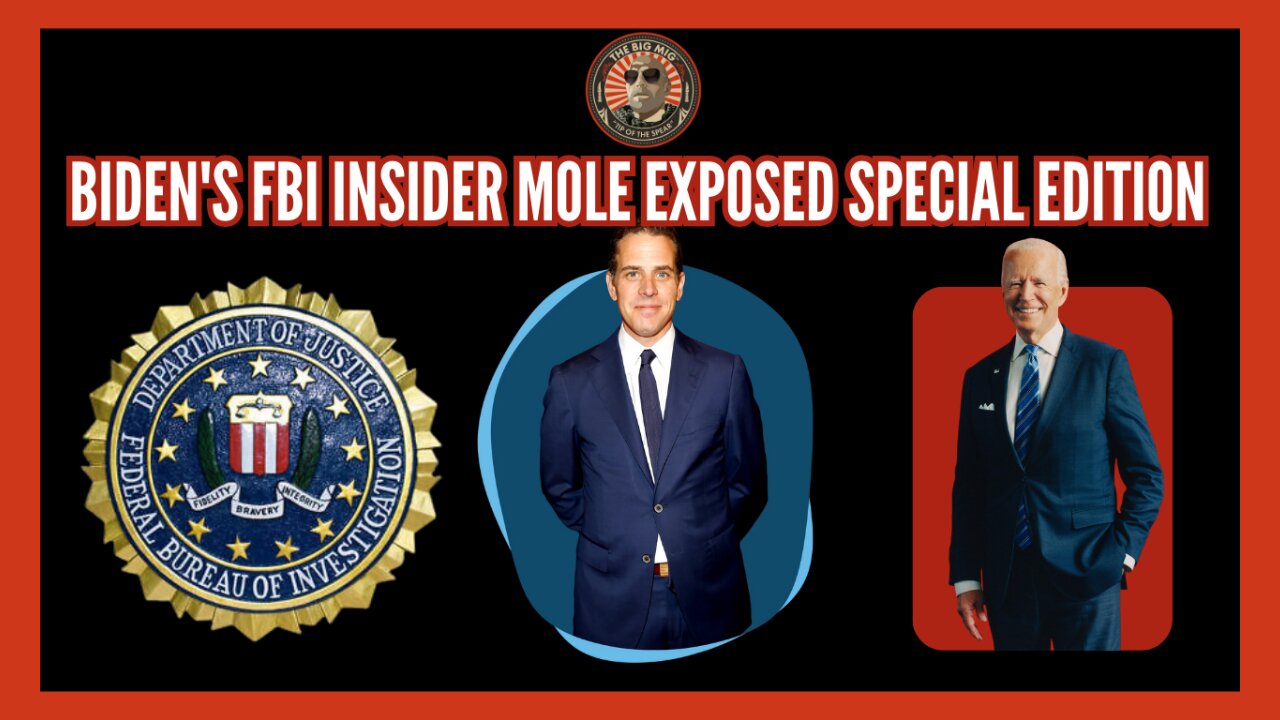 HUNTER BIDEN ONE EYE FBI MOLE IDENTIFIED HOSTED BY LANCE MIGLIACCIO & GEORGE BALLOUTINE