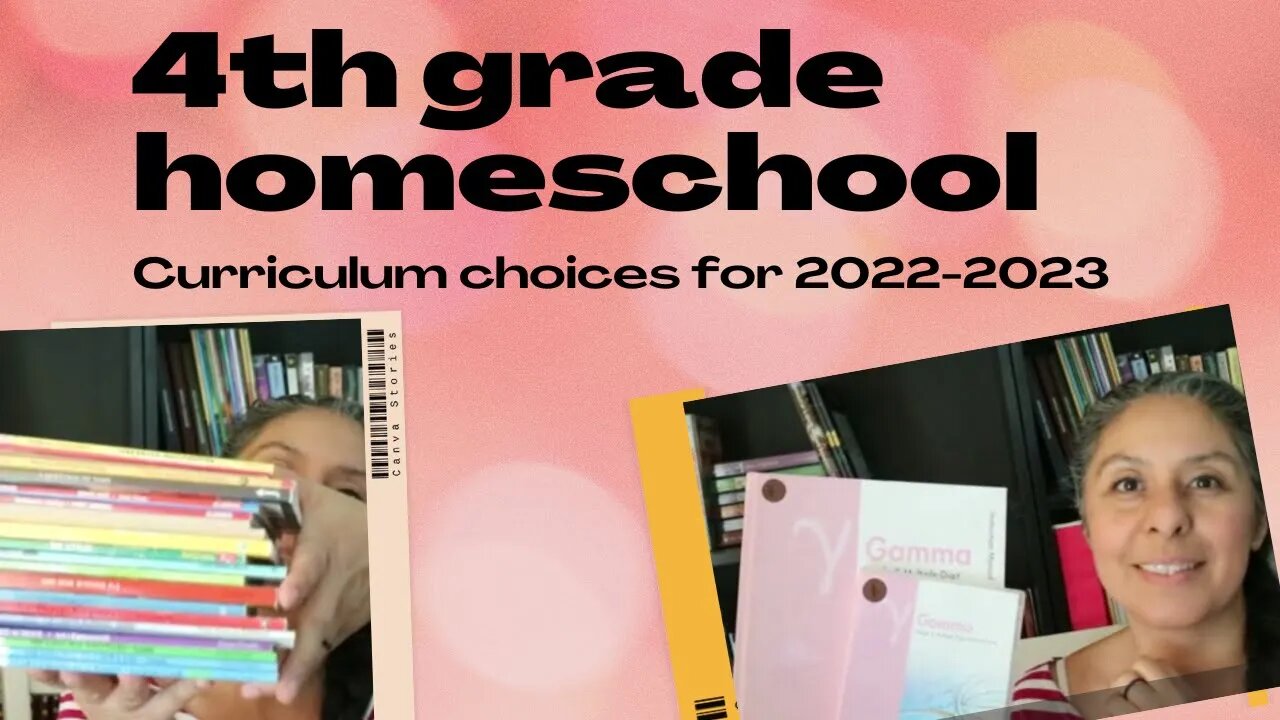 4th grade curriculum - homeschool year 2022-2023