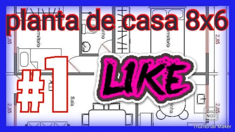 planta baixa 8,30x6